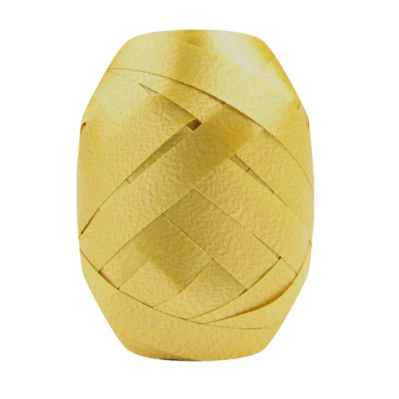 Bolduc or oeuf uni satiné 7mm x 10m