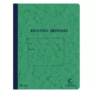 Carnet des recettes / dépenses
