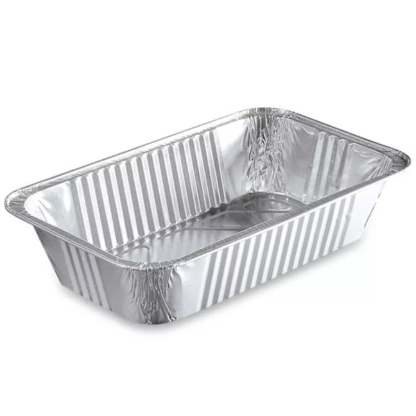 100 plats gastronomes jetables aluminium 1570ml