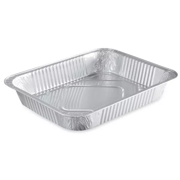 50 plats gastronomes jetables aluminium 3260ml