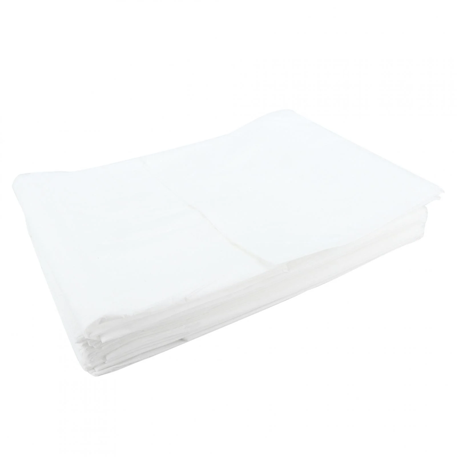 Drap jetable 1 personne PLP non tissé blanc 160 x 240 cm