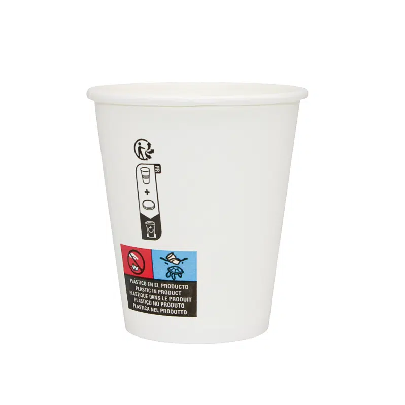 Gobelet carton blanc 21 cl par 50