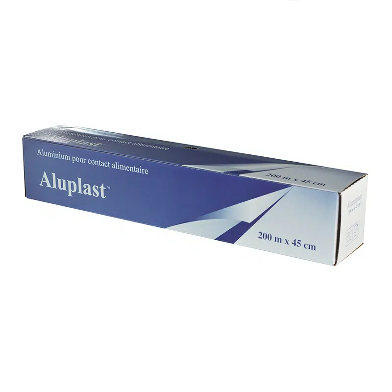 Rouleau aluminium 44 cm x 200 m en boite
