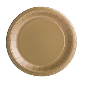 Assiette carton or