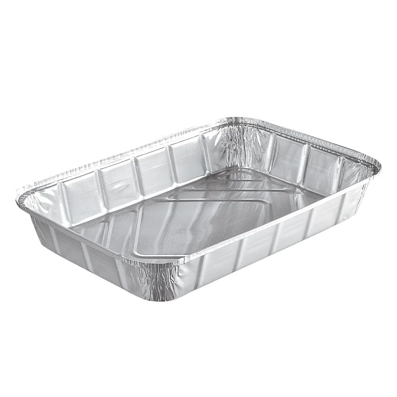 Barquette aluminium couvercle séparé operculable 2100ml par 50