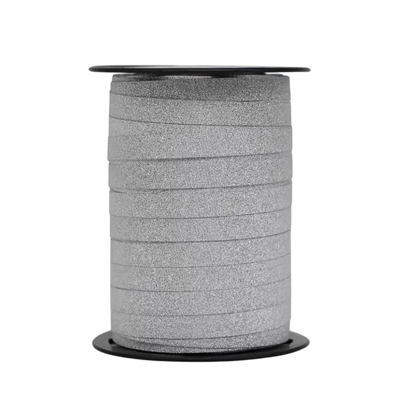 Bolduc argent brillant “lido” 100m x 10mm