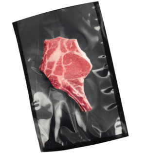 Sacs sous vide de conservation lisses noirs 25 x 35 cm 90 µ par 100