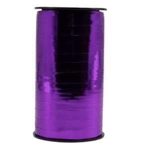 « Bobine bolduc violette «  »Miroir » » 100m x 7mm »