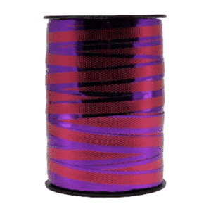 Bolduc azalea / violet “Duo Listel” spool 100m x 12.5mm