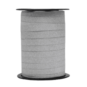 Silver bolduc spool “lido” 100m x 10mm