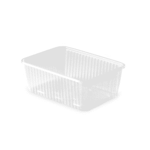 50 barquettes micro-ondes sans couvercles en plastique 150 ml