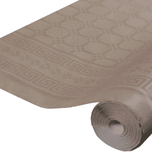Rollo de mantel de papel damasco arcilla 1,20 x 25 m
