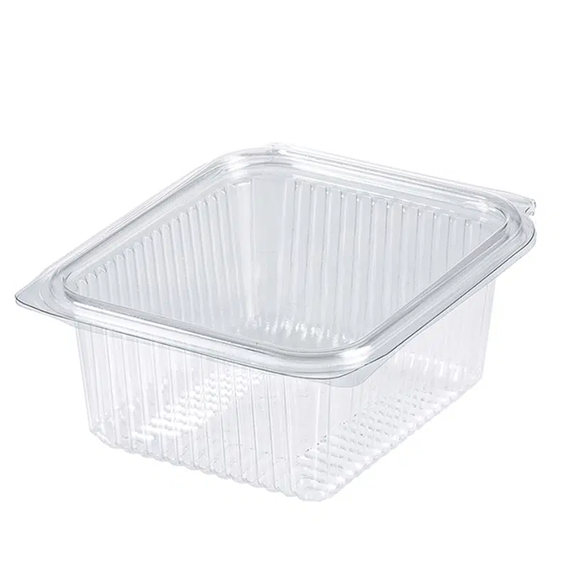 Boite traiteur fraîcheur à couvercle charnière 2000 ml par 60