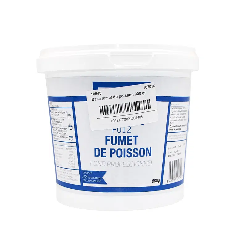 Base fumet de poisson 800 gr
