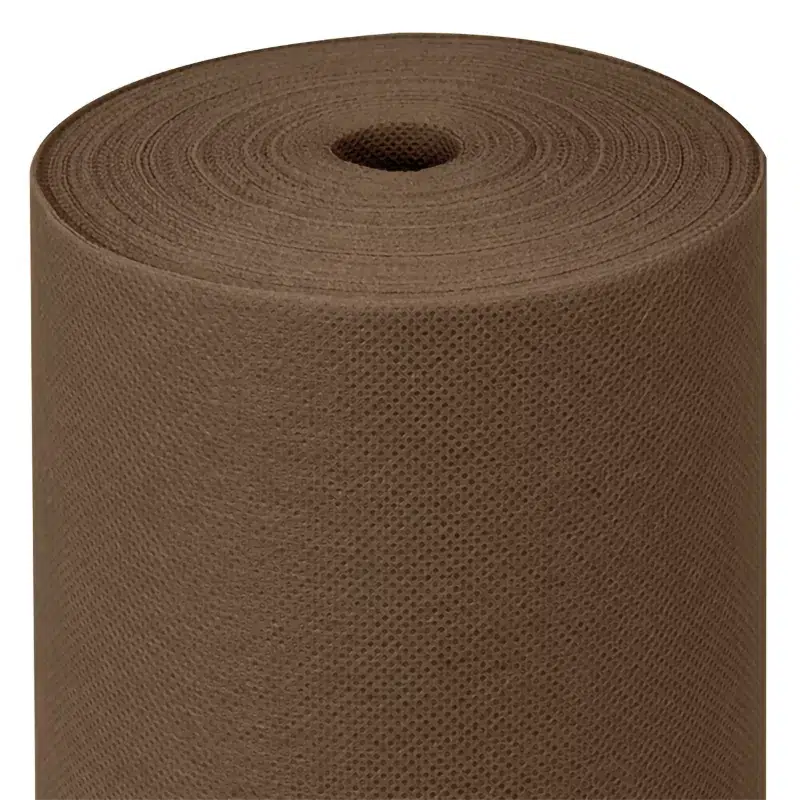 Rollo de mantel de papel no tejido chocolate 1,20 x 25 m