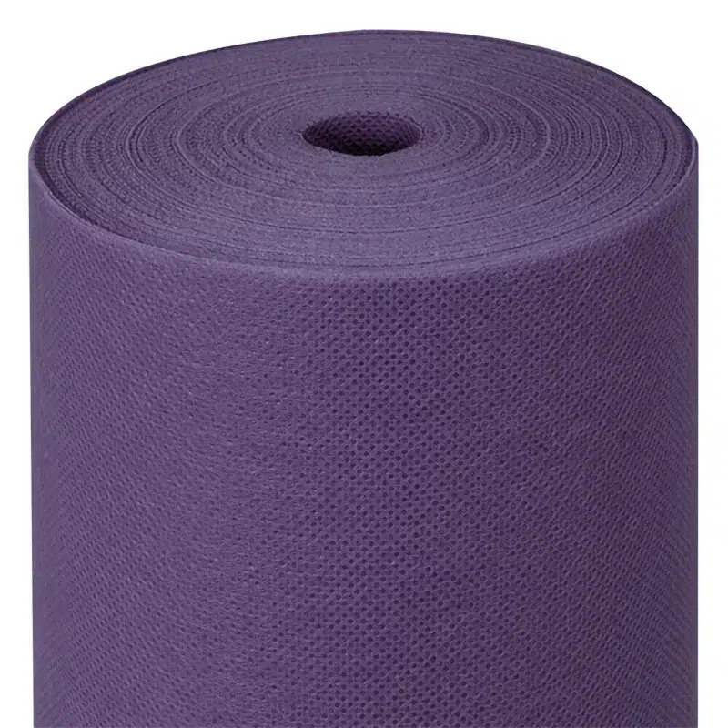 Rollo de mantel de papel no tejido lila 1,20 x 25 m