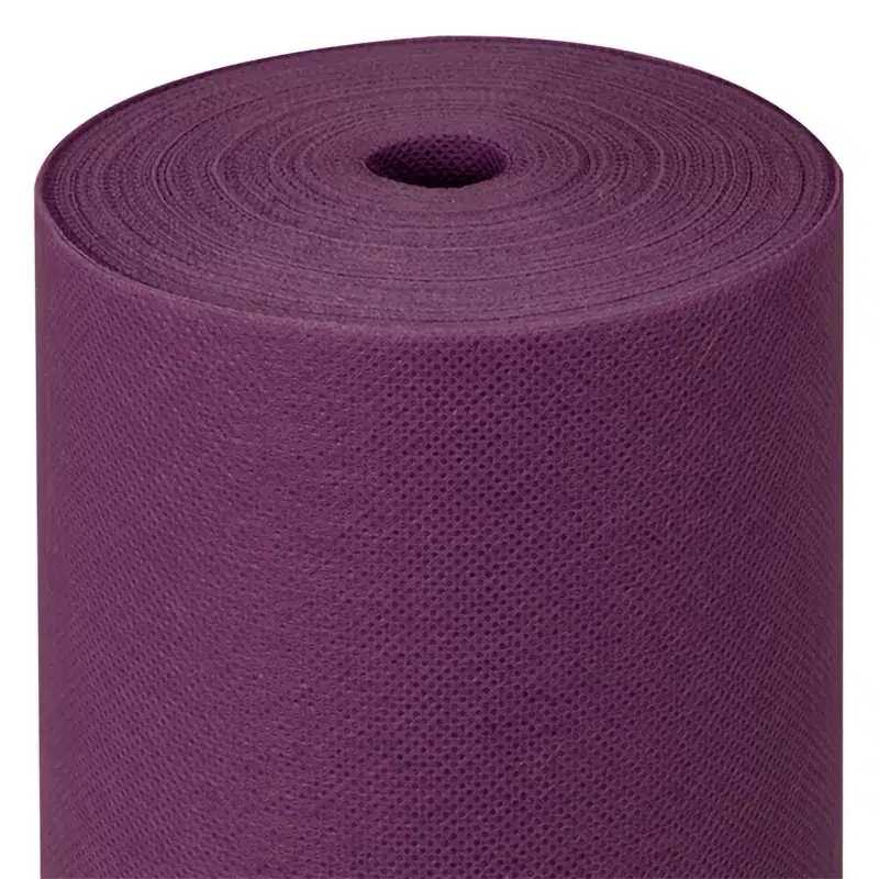 Tischtuchrolle aus Vliesstoff in Pflaume 1,20 x 25 m