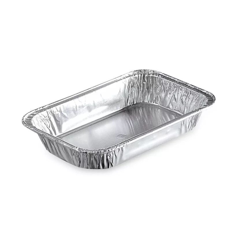 100 plats jetables en aluminium 380 ml