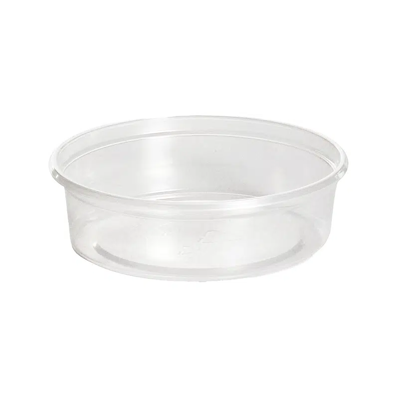 Pot rond plastique 125 ml par 100