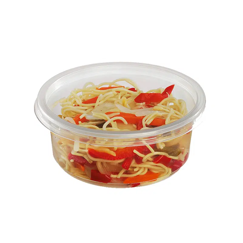 Pot rond plastique 200 ml par 100