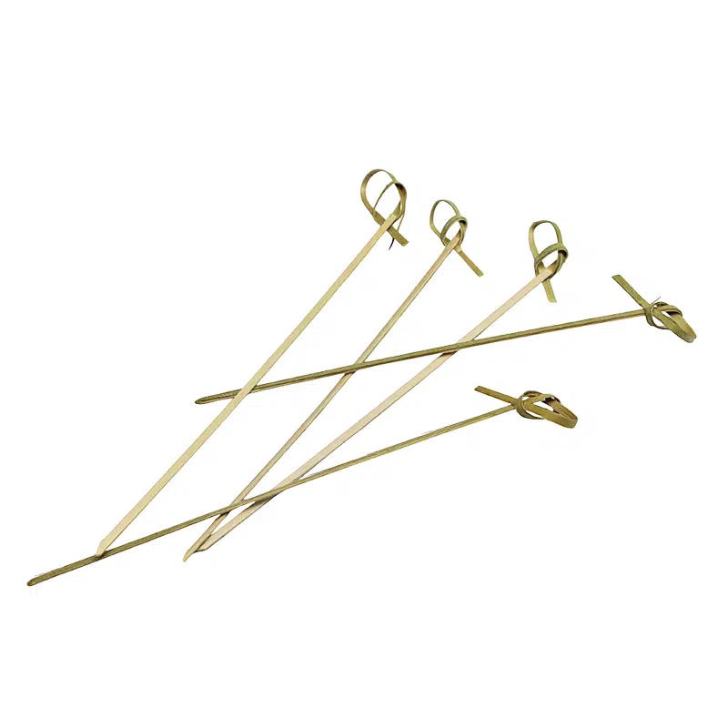 Piques apéritifs bambou nœud 150 mm par 250