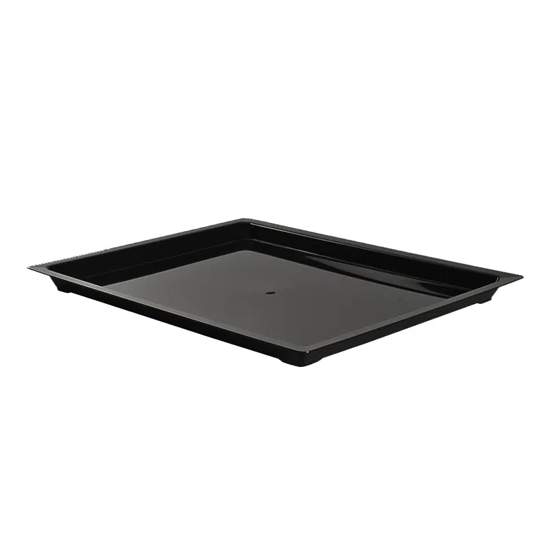 Plateau mignardise réutilisable noir 350 x 280 x 20 mm