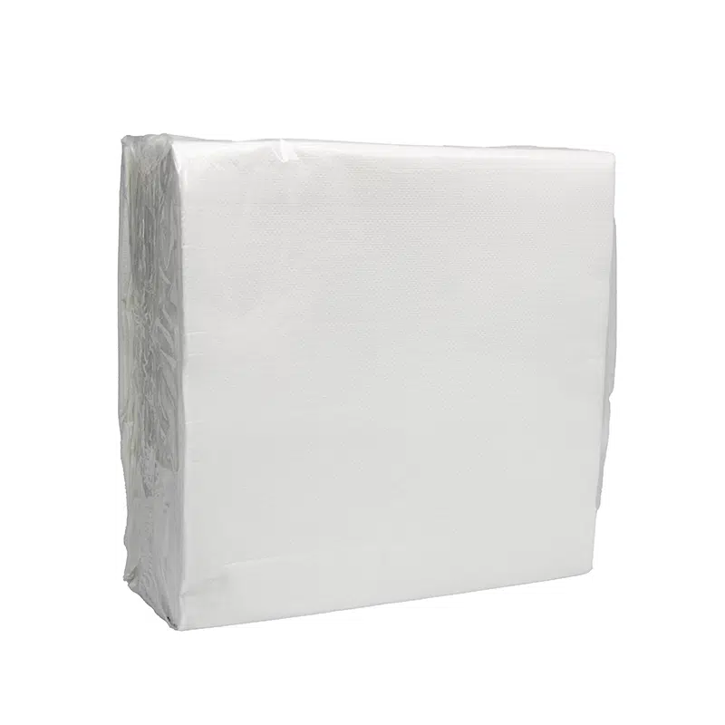 Toalla blanca en relieve 38 x 38 cm por 50