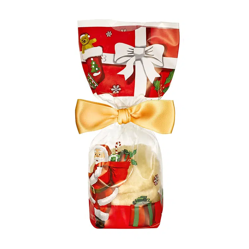 Sachet confiseries Noël “Xmas Gift” 120 x 260 mm par 100