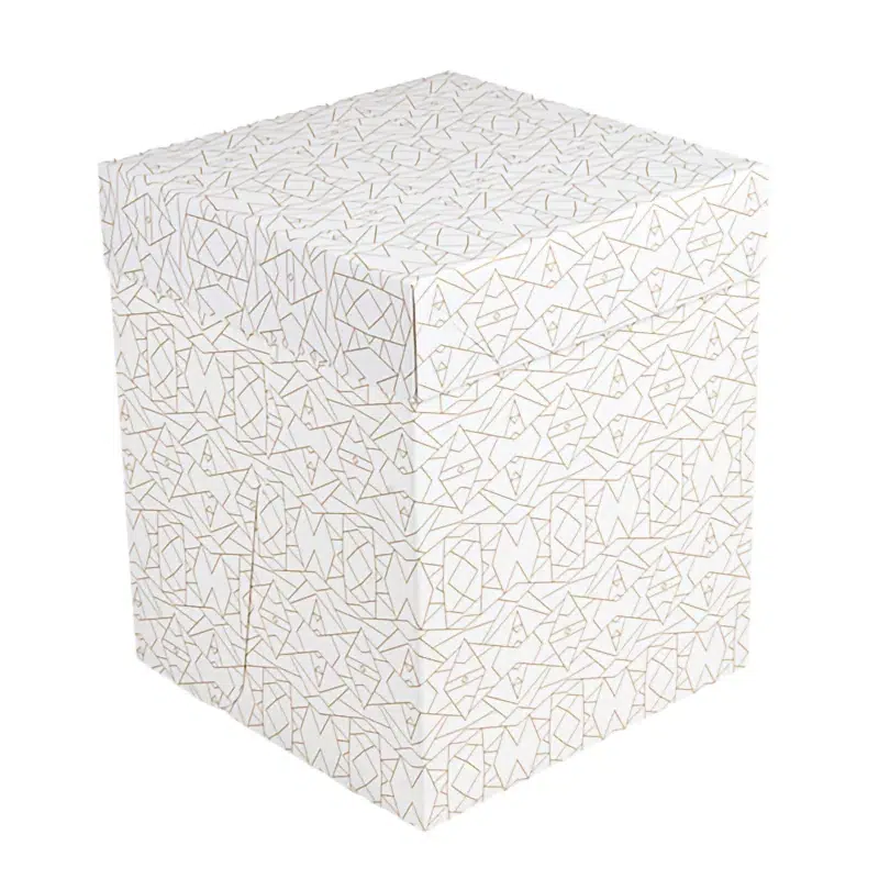 Boite layer cake carton colorée 25.4 x 25.4 x 30.5 cm
