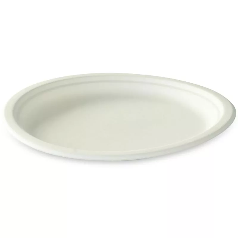 50 biodegradable plates 26 cm