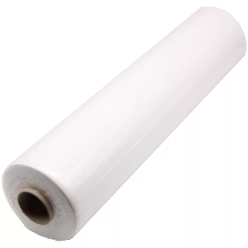 White pre-cut table runner 0.40 x 24 m
