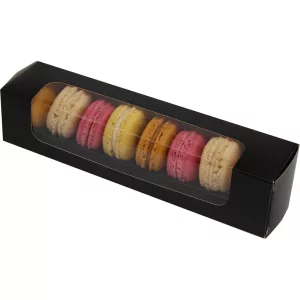 Boîtes noires 8 macarons