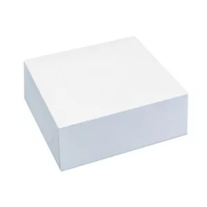 Boites pâtissières blanches 14x6cm