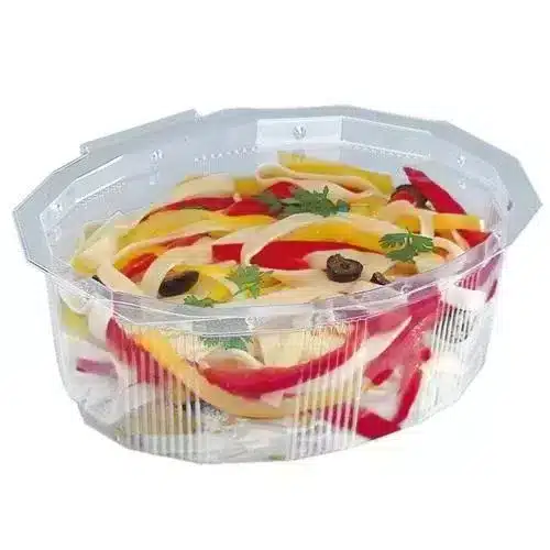 400 Frischhaltedosen mit Scharnierdeckel aus Kunststoff 375 ml