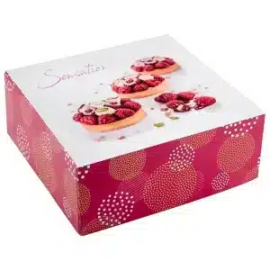 boîtes pâtissières Sensation 23x8 cm