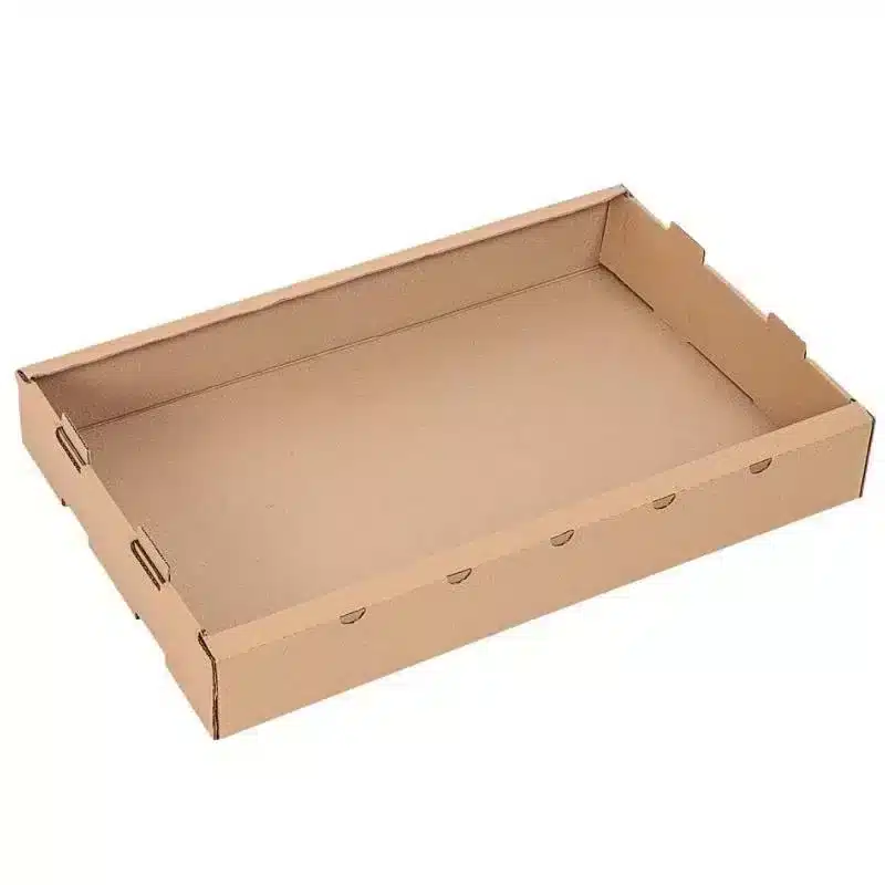 50 kraft cardboard crates 658 x 425 x 95 mm outside