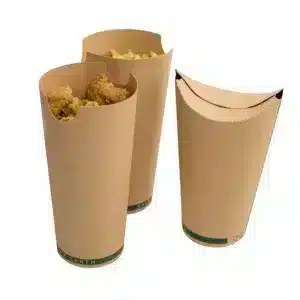 French fry cones