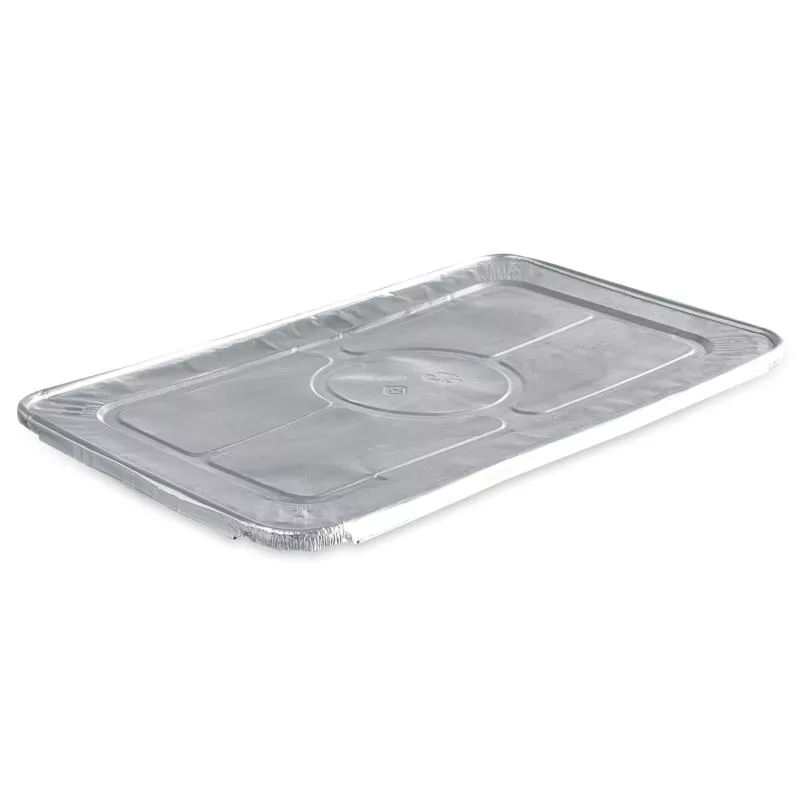 50 flache Deckel für Gastronomen aus Aluminium PG6800 / PG8850 / PG11450
