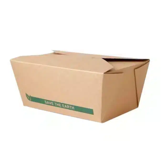 Boites carton repas Américaine “Doggy Bag” 2800 ml par 40