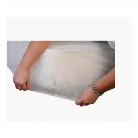 Fitted sheet 2 persons PLP non-woven white 140 x 190 + 15 cm