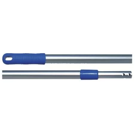 Aluminium handle 1.40 m diameter 23 mm with hole