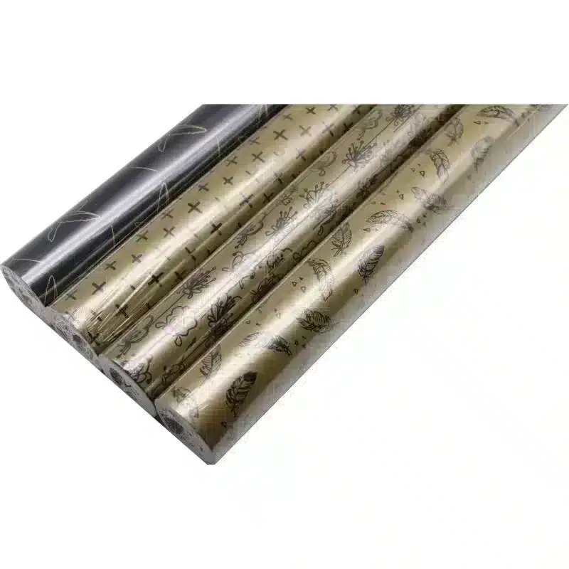 4 Rouleaux papier cadeaux 0.70 x 2 m