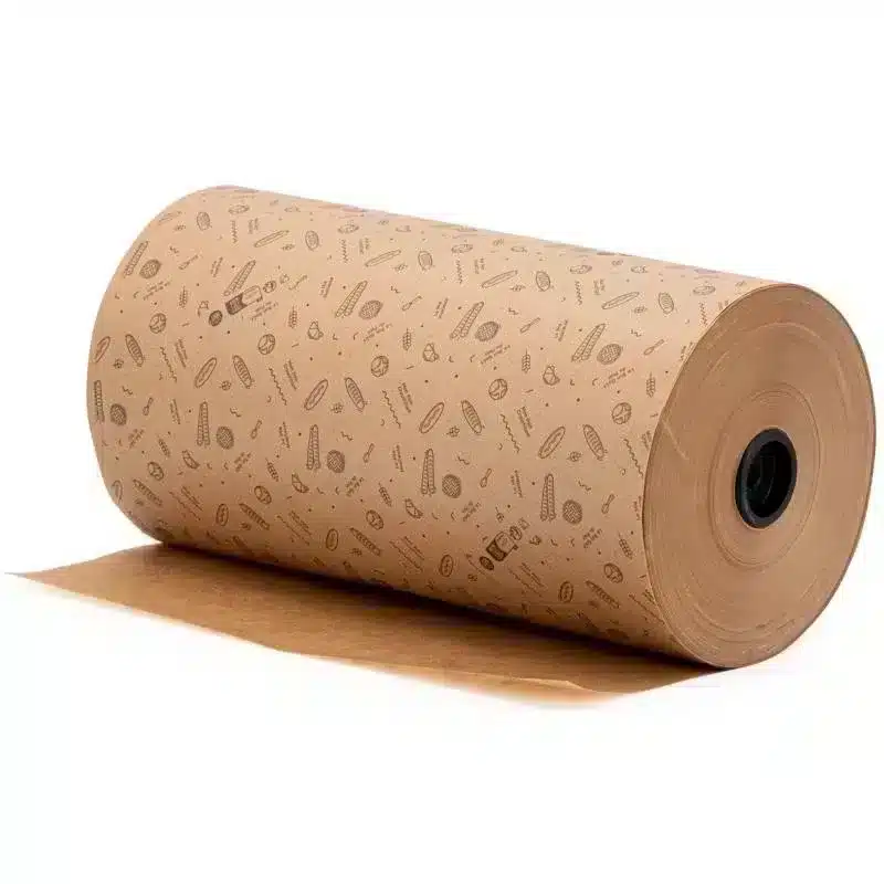 7 kg roll of tissue paper 33 cm wide
