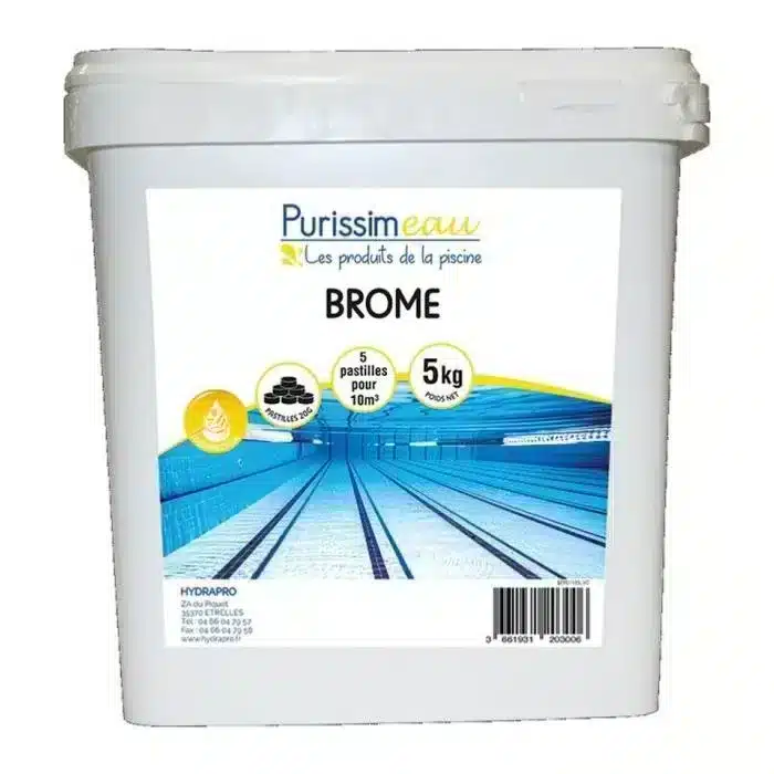 Slow bromine tablets 20gr per 5 kg