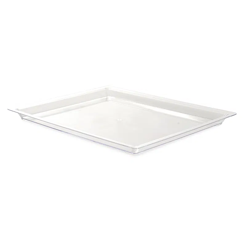 Plateau mignardises réutilisable cristal 350 x 280 x 20 mm