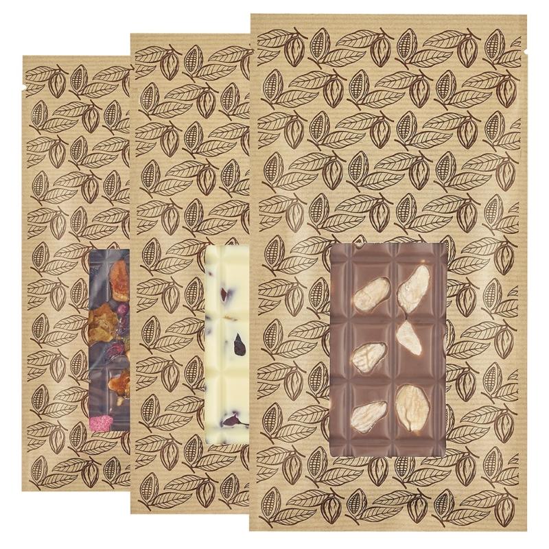 100 chocolate bar cases 120 x 220 mm