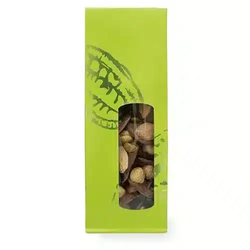50 paper bags lime confectionery 70 + 40 x 200 mm