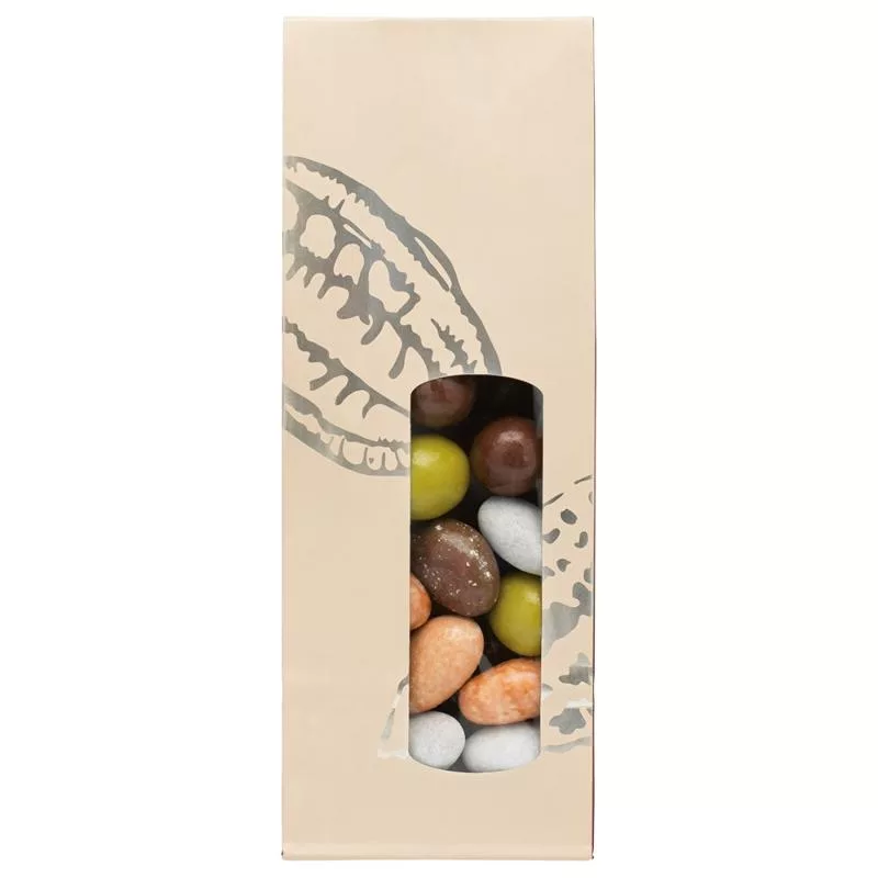 50 vanilla confectionery paper bags 70 + 40 x 200 mm