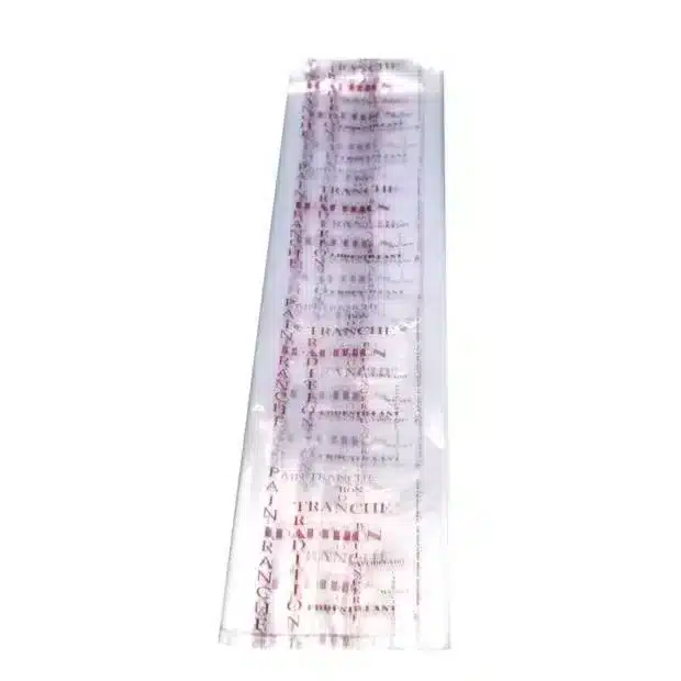 200 brown sliced bread bags 20 microns 12 x 5 + 5 x 45 cm