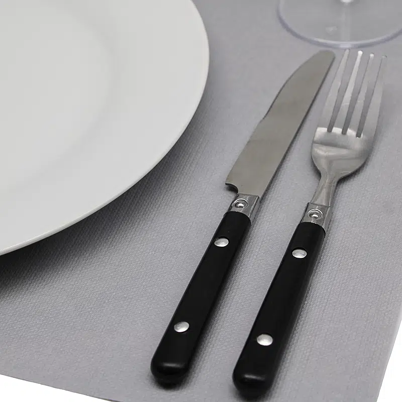 Set de table papier gris 30 x 40 cm par 1000